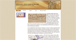 Desktop Screenshot of anclote-title.com